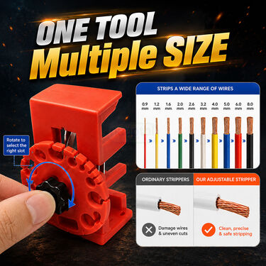 Professional Adjustable Wire Stripper Machine (HT143)