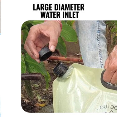 8 Ltr Collapsible Travel Water Bag (1CWB1)