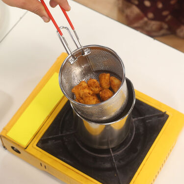 Deep Frying Pot with Strainer Basket (1DFB1M)