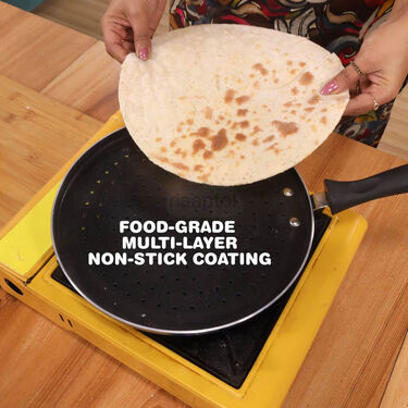 Non-Stick Pizza Pan with Glass Lid (1NPP2)