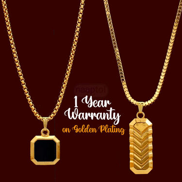 2 Golden Chain with Pendant (MGJ38)