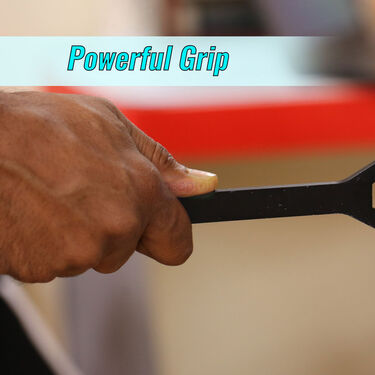 2 Pcs Double Sided Universal Wrench with Handle (HT16)