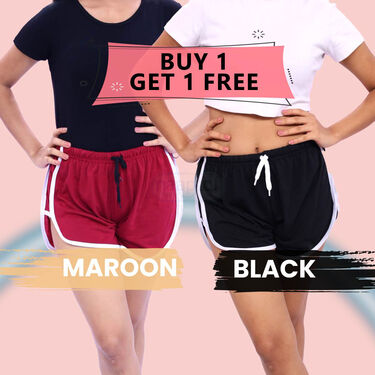Shorts For Women Buy 1 Get 1 Free (2SW1)