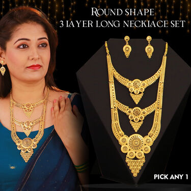 3 Layer Necklace Set Pick Any One (3LNK1)