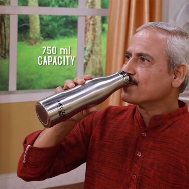Pack of 3 Stainless Steel Water Bottle - 750ml (3B5)