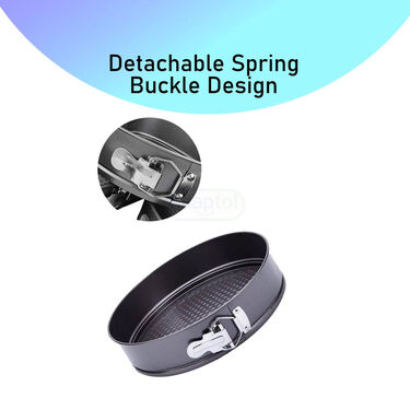 Pack of 3 Cake Biscuit Bread & Baking Mould Containers (3CM1)