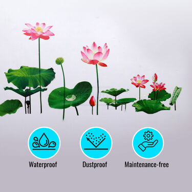3D Flower Wall Sticker (3DWS5)