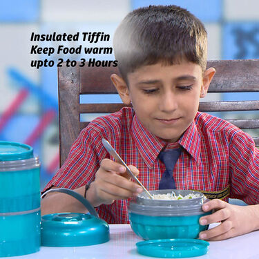 3 Layer + FREE 2 Layer Steel Insulated Lunch Box (3N2LB)