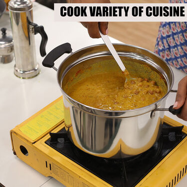 4 ltr Multi Cooker + 12 Cavity Idli Rack + Chirata + Puttu Maker (1MC2)