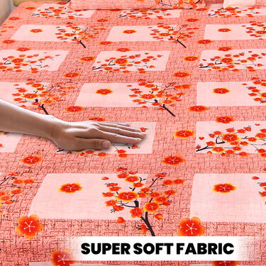 Pack Of 5 Beautiful Double Bed Sheets Set + 1 Double Bed Sheet Set Free (5BS11+1)
