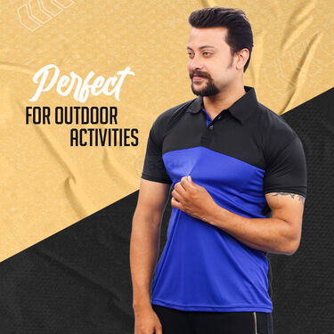 Pack of 5 Reflector Designer Collar T-shirts (5PT17)