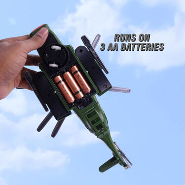 Bump & Go Army Helicopter (AFHT)