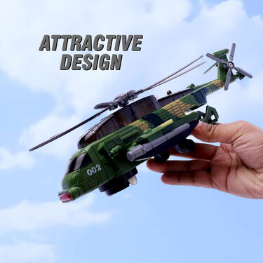 Bump & Go Army Helicopter (AFHT)