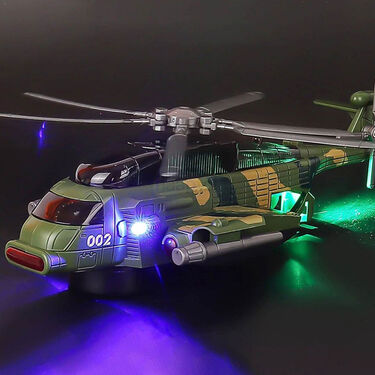 Bump & Go Army Helicopter (AFHT)
