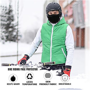 Anti Pollution & Wind Protection Bike Riding Face Protector (APBRFP)