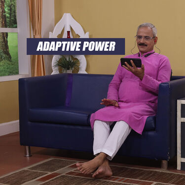 Rimless Bifocal Adaptive Power Reading Glasses + Free Bluetooth Neckband Earphones (BORG4BN)
