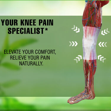 Bamboo Compression Knee Support (PRS62)