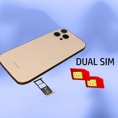 Big Screen Big Battery Dual Sim Music Mobile + FREE Wireless Bluetooth Earpod With Charging Case And Inbuilt Powerbank (A2m10)