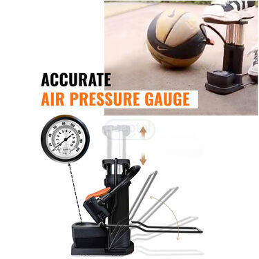 Bicycle Foot Air Pump Dual Cylinder (CHNBFP)
