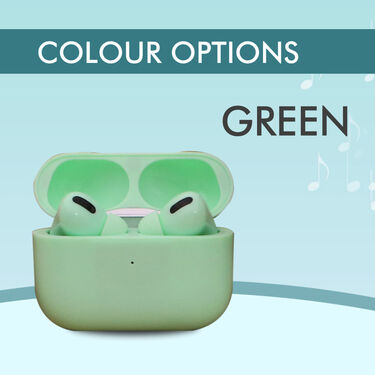 Colourful Wireless Bluetooth Earpod PRO with Charging Case + Free Stylish Watch