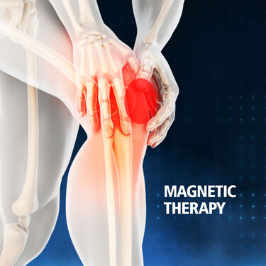 Compression Knee Support with Hinges And Magnetic Therapy for Pain Relief (PRS59)