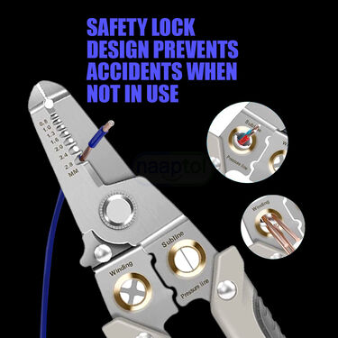 6 in 1 Pliers Tool Wire Strippers (D21)