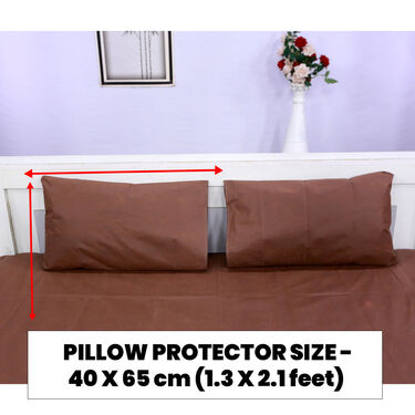 Double Mattress Protector Sheet with 2 Pillow Protector Free (DMP2)