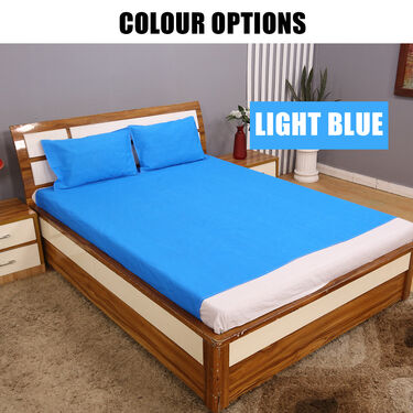 Double Mattress Protector Sheet with 2 Pillow Protector Free (DMP4)