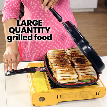 Big Double - Sided Foldable Non Stick Grill Pan (1DSP1)