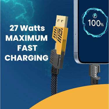 4-in-1 Fast Charging Cable Multi-Device Charger For iPhone & Android (FCC)