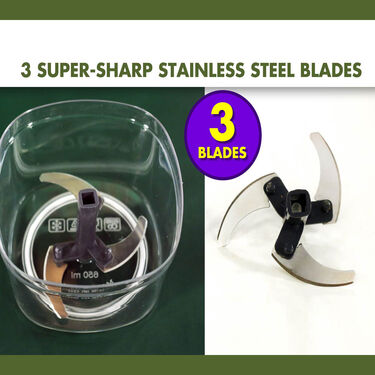 Royal Chef 10 Seconds Onion & Vegetable Push Chopper