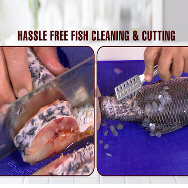 Royal Chef Fish Scrapping & Cutting Combo