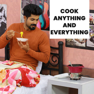 Flameless Electric Stainless Steel Cooking Stove (ECS1) Steel