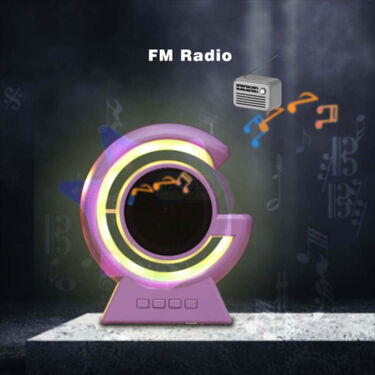 Powerful Colour Changing Heavy Bass Bluetooth Speaker (WSL)