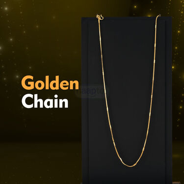 Golden Watch + 2 Chain + Bracelet + Ring (MGW2CBR7)