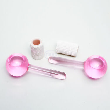 Crystal Glass Ball For Skin Cooling Massage (HE11)