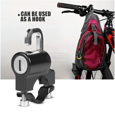 Portable Bike Handlebar Helmet Lock (HLOCK)