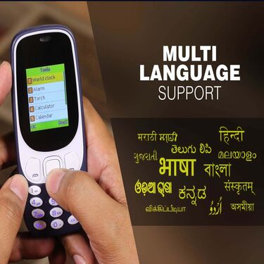 I Kall K3310 Feature Phone with Free Digital Watch