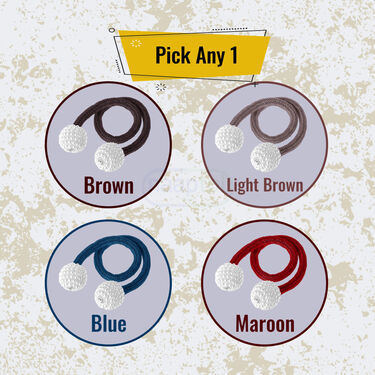 Pack Of 4 Magnetic Curtain Buckle (MCB)