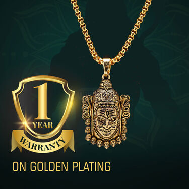 Golden Chain + Mahakal Pendant (MGJ45)