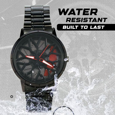 Designer Spinning Car Wheel Watch (MGW26)