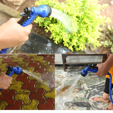 Magic Hose Pipe with Powerful Spray Gun (15m)