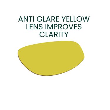 Rimless HD Night Vision Glasses With Free Golden Digital Watch (NVGW1)