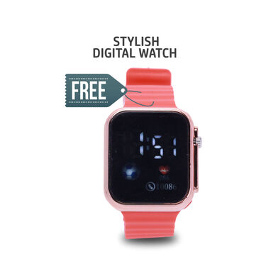 Day & Night HD Vision Wrap Around Goggles + Free Stylish Digital Watch (NVGW2)