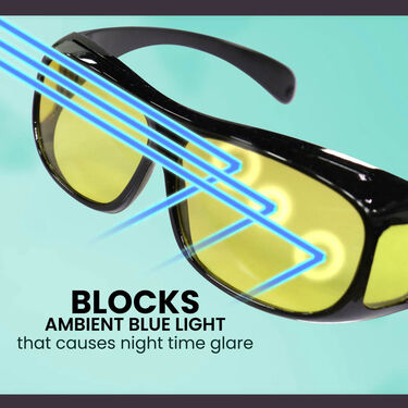 Day & Night HD Vision Wrap Around Goggles + Free Stylish Digital Watch (NVGW2)