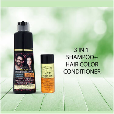 No Stain No Grey Hair Colour Shampoo (S)