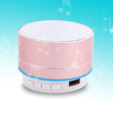 Powerful Heavy Bass Metal Bluetooth Speaker (MSWR)