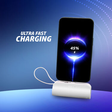 5000 mAh Portable Mini Power Bank Fast Charger (PB20)