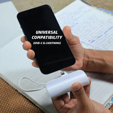 5000 mAh Portable Mini Power Bank Fast Charger (PB20)