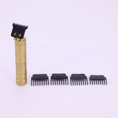 Stylish Golden Trimmer With Free Bluetooth NeckBand (PMT1BN)
